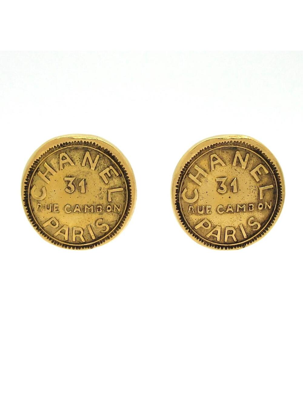 Chanel Gold Hardware Clip On Earrings #370755C81B